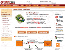 Tablet Screenshot of click.websitegear.com